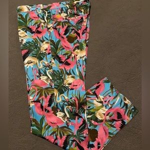 Loudmouth Pink Flamingos Pants 40x34